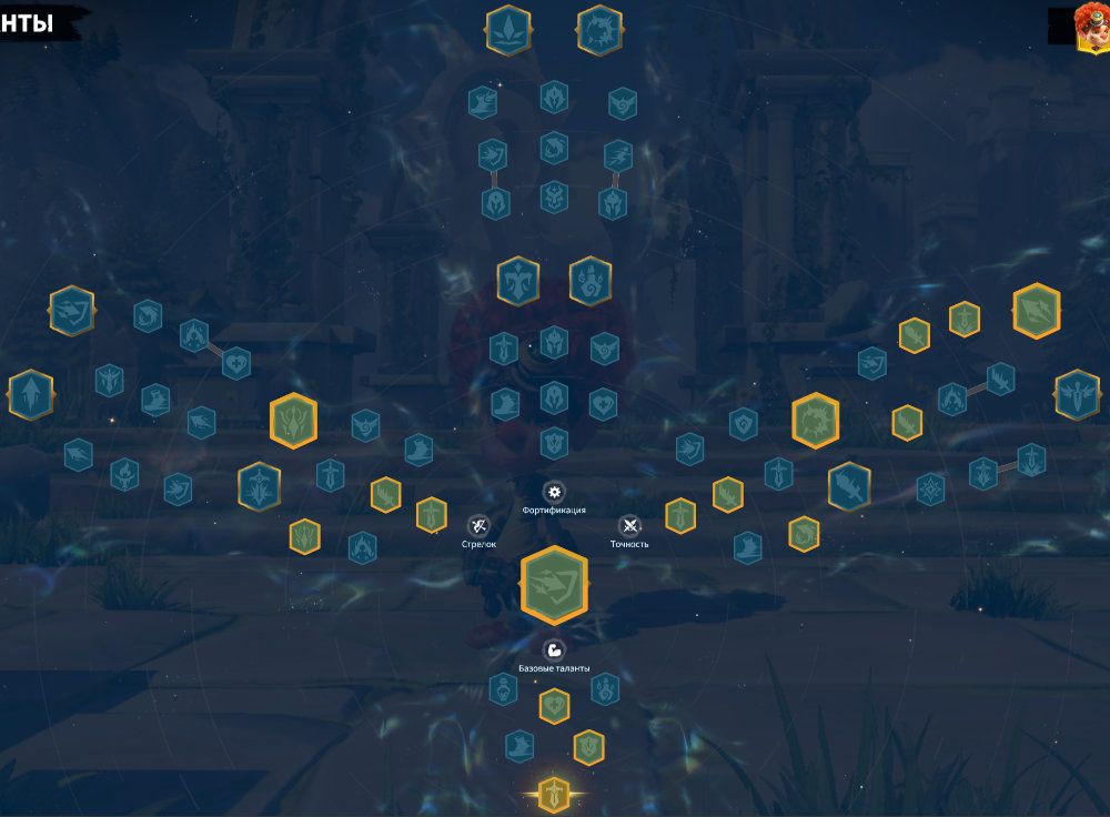 Nico Precision Talent Tree