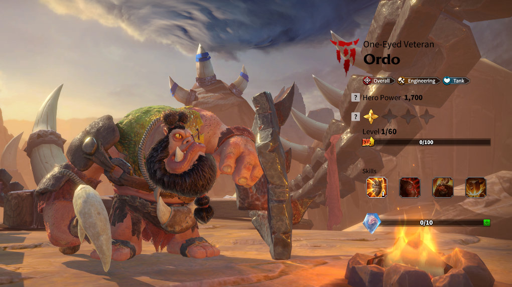 Talent tree for Ordo