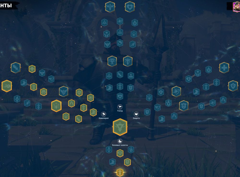 Alistair Cavalry Talent Tree