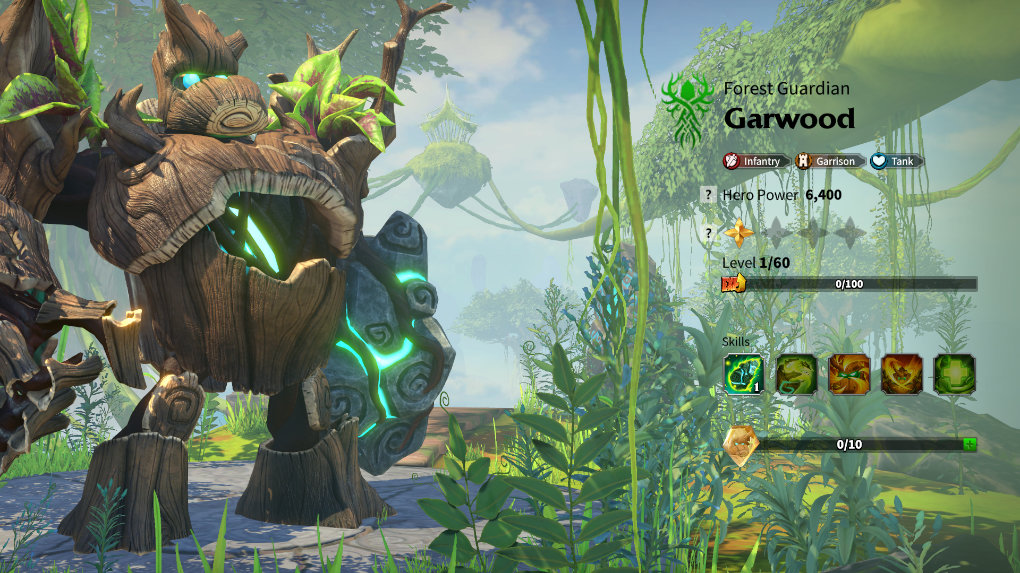 Talent tree for Garwood