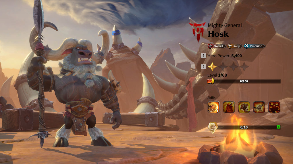 Talent build for Hosk