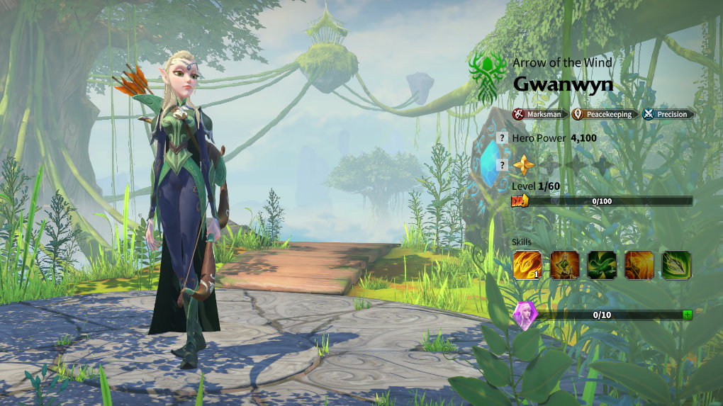 Talent tree for Gwanwyn