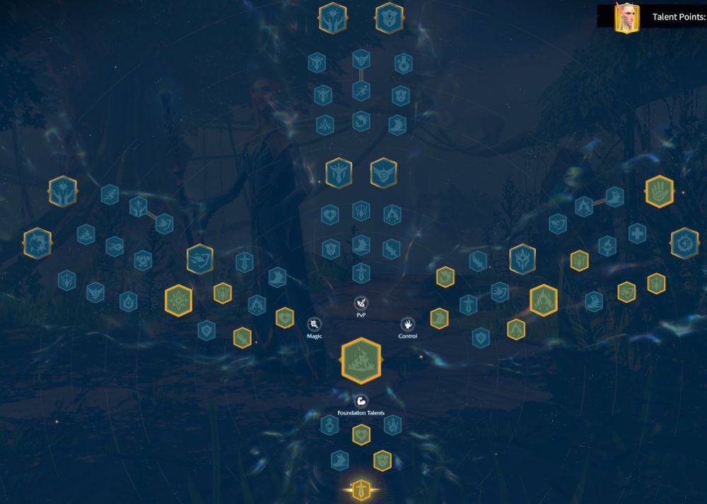 Velyn Control Talent Tree