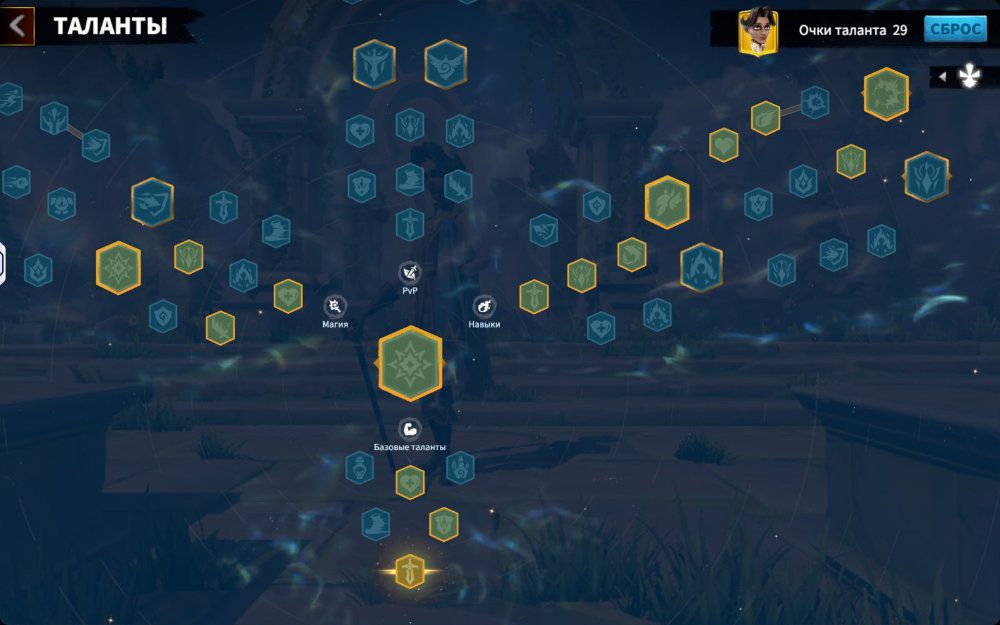 Bertrand Skill Talent Tree
