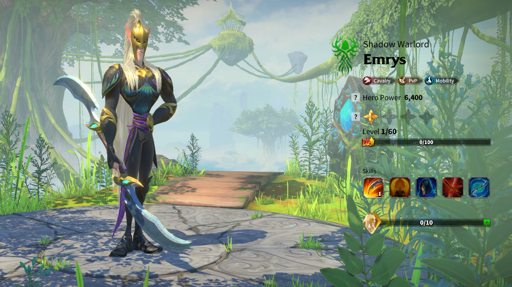 Talent Build for Emrys