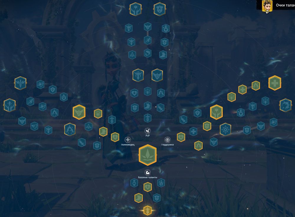 Mu Hsiang Skills Talent Tree